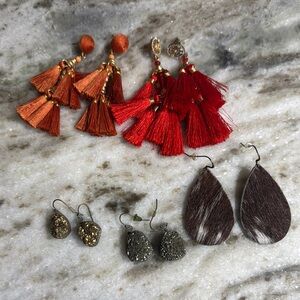 5 Pair Earring Bundle
